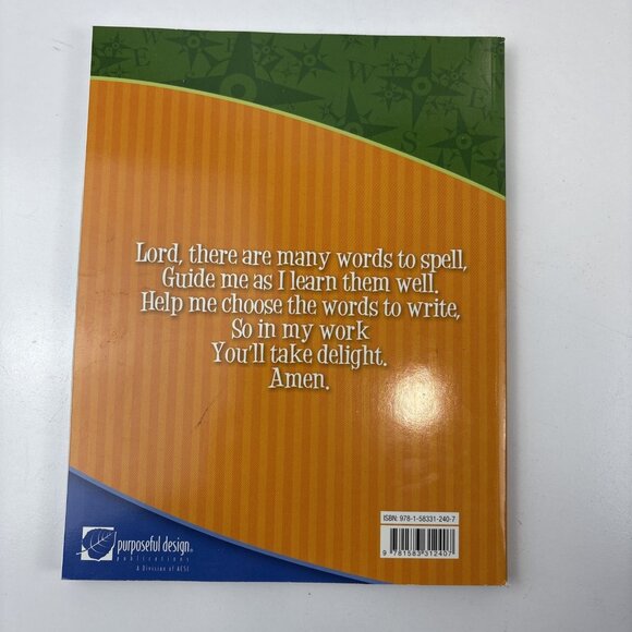 Spelling Grade 3 - Paperback By Purposeful design NEW - Picture 2 of 4